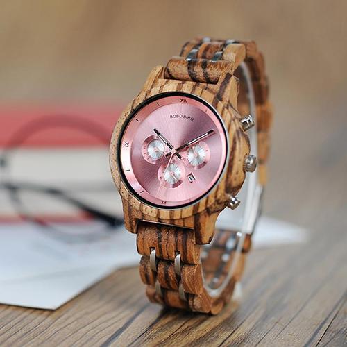 Relojes de madera